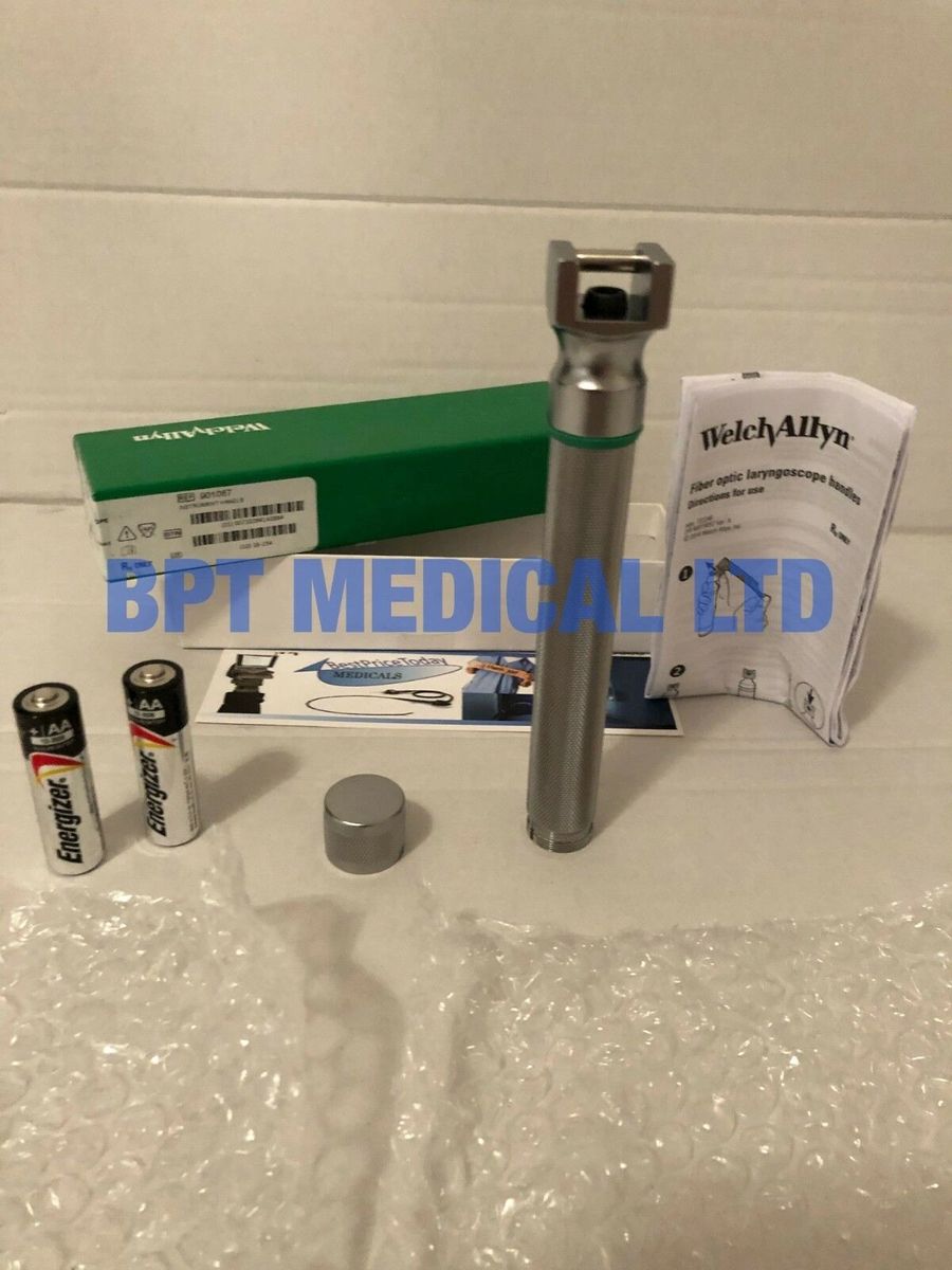 Welch Allyn 60814 Lightweight F/O Laryngoscope Handle Optic